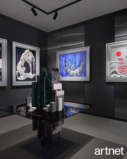 ARTNET: ARCH HADES BREAKS DOWN THE WALLS BETWEEN POETRY AND ART