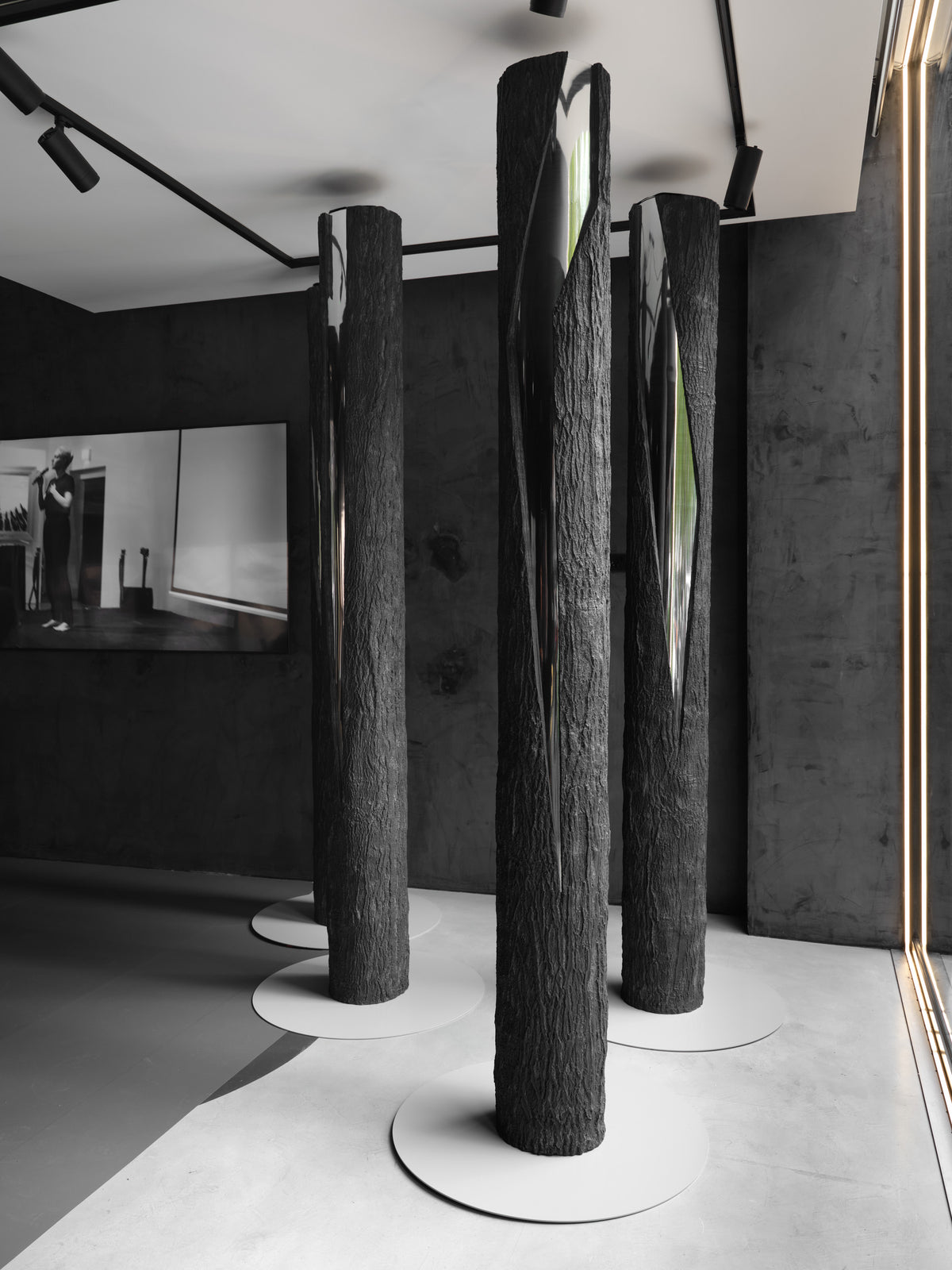 Arch Hades 'We are all just passing through' exhibition, Berkeley Square, London