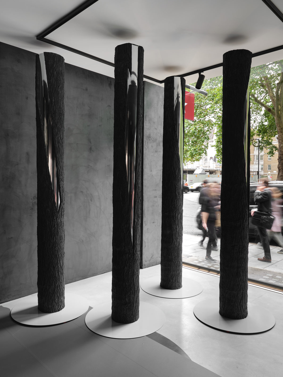 Arch Hades 'We are all just passing through' exhibition, Berkeley Square, London