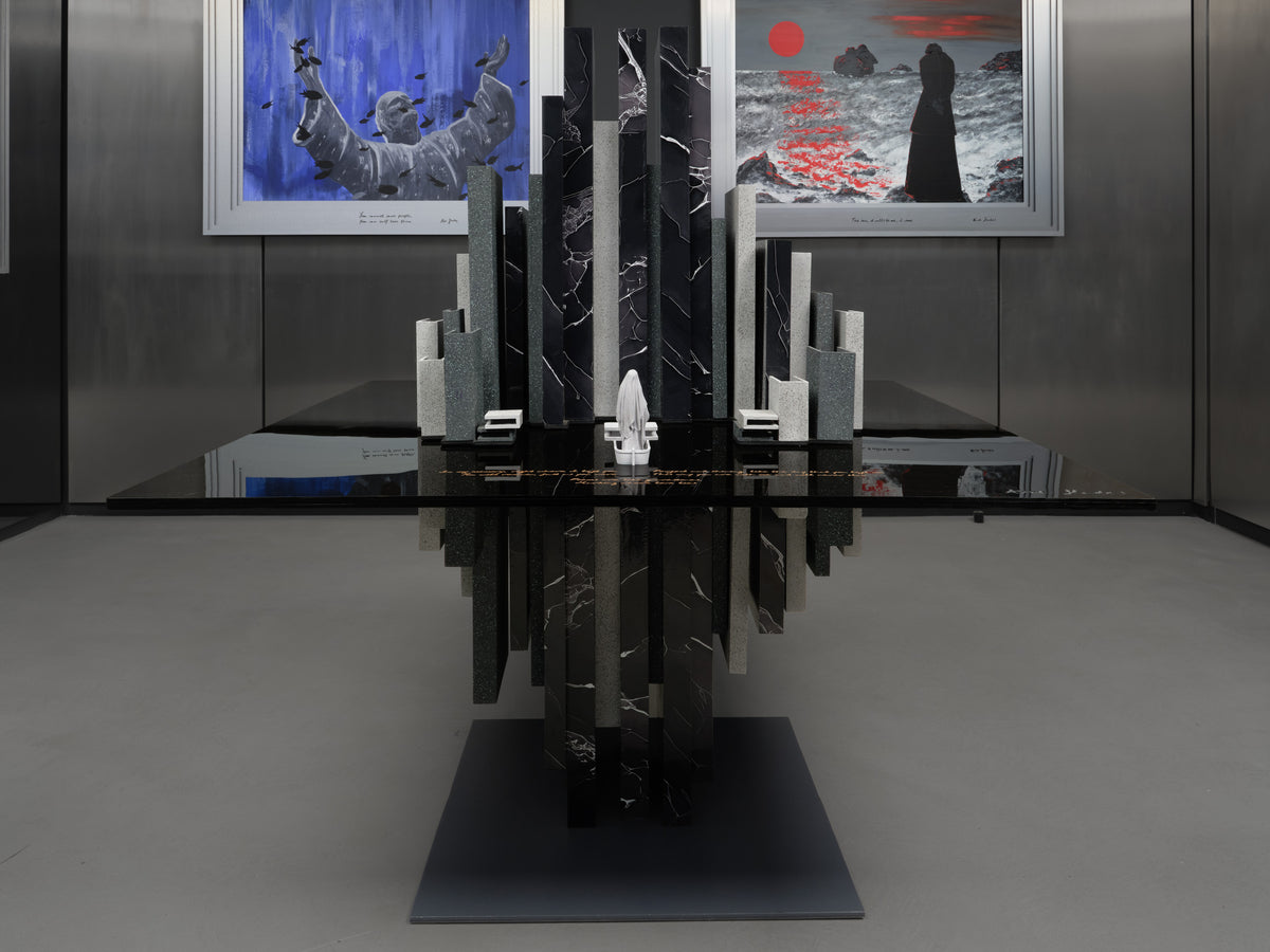 Arch Hades 'We are all just passing through' exhibition, Berkeley Square, London