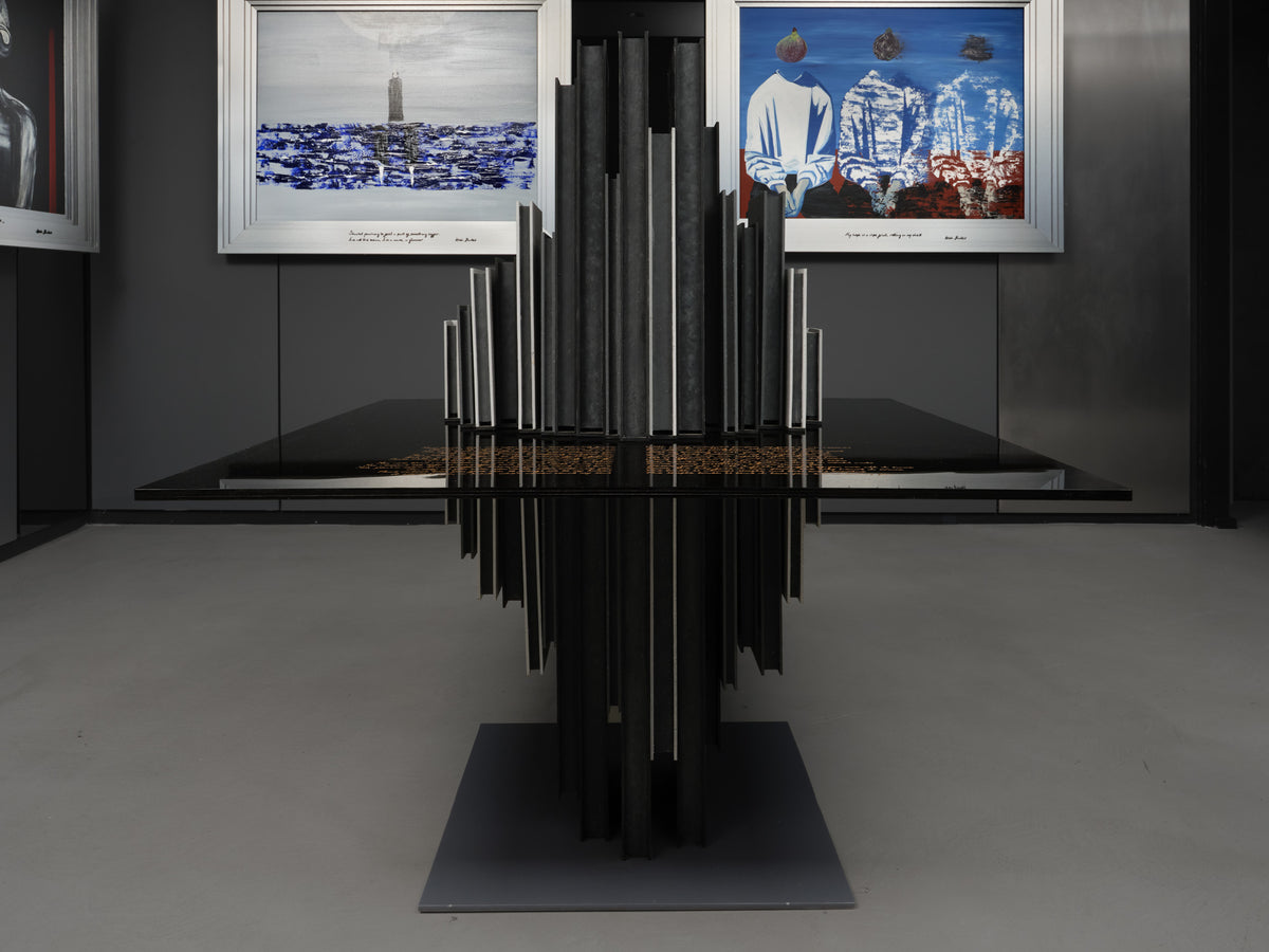 Arch Hades 'We are all just passing through' exhibition, Berkeley Square, London